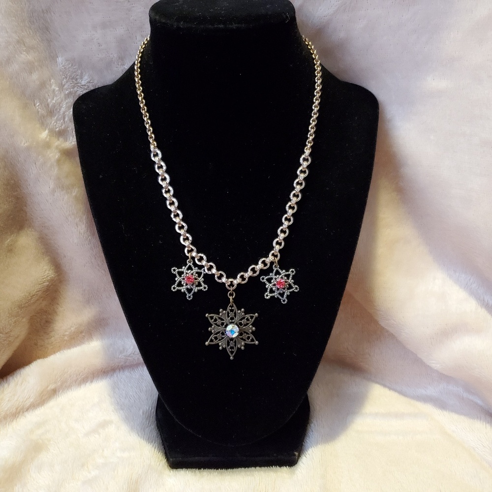 SABIKA Desert Star Necklace & Drop earrings